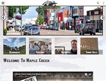 Tablet Screenshot of maplecreek.ca